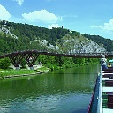 ess02  Holzbrücke bei Essing