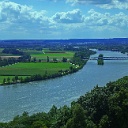 wal03  Blick von der Walhalla bei Regensburg
